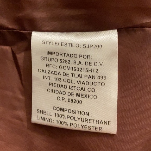 Philosophy Women’s Faux Leather Moto Jacket - Picture 11 of 12